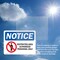 Signmission Restricted Area Authorized Personnel OSHA Notice Sign, Plastic, 14in W x 10in L, 2PK OS-2PACK-NS-P-1014-L-18077 - alternate 3